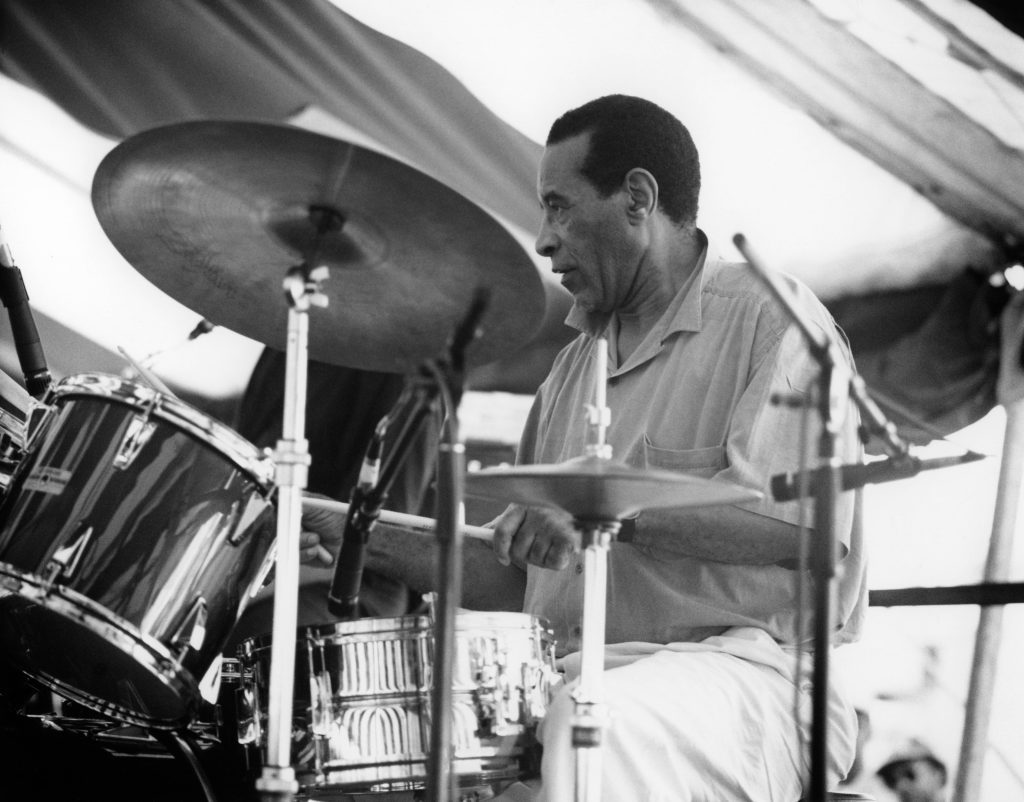 black drummer - art blakey, Black drummers, Chick Webb, Clyde Stubblefield, Cozy Cole, drummers, duke ellington, jazz, Kenny Clarke, Max Roach, music history, musicians, Tony Williams, Uriel Jones