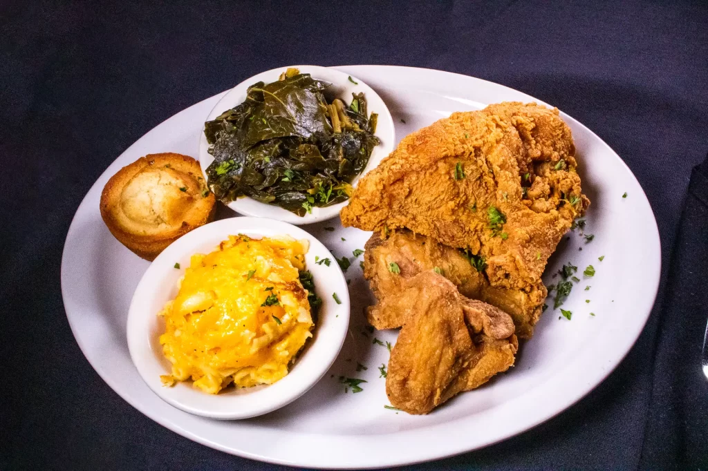 soul food - Atlanta, Brunch, Classic Dishes, Cocktails, Collard Greens, Comfort Food, Food, Fried Chicken, Mac and Cheese, Pork Chops, Restaurants, Ribs, soul-food